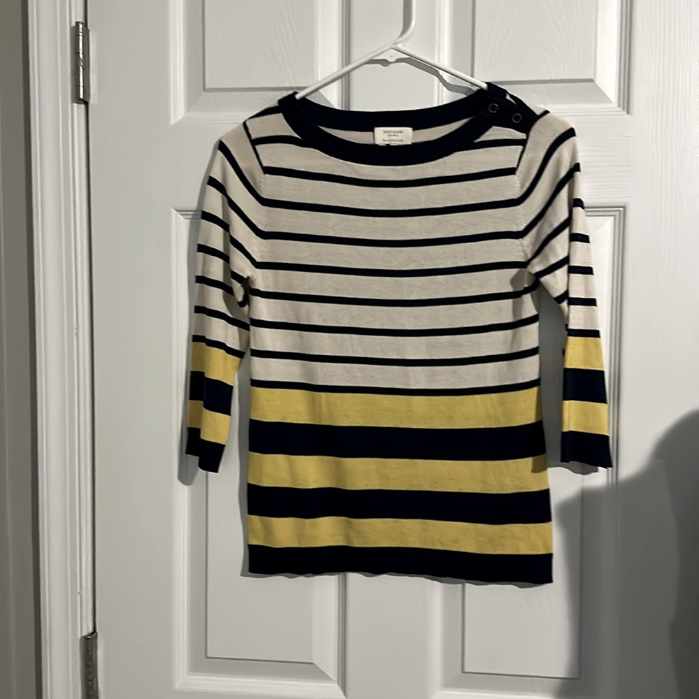 Kate Spade extra small quarter sleeve sweater